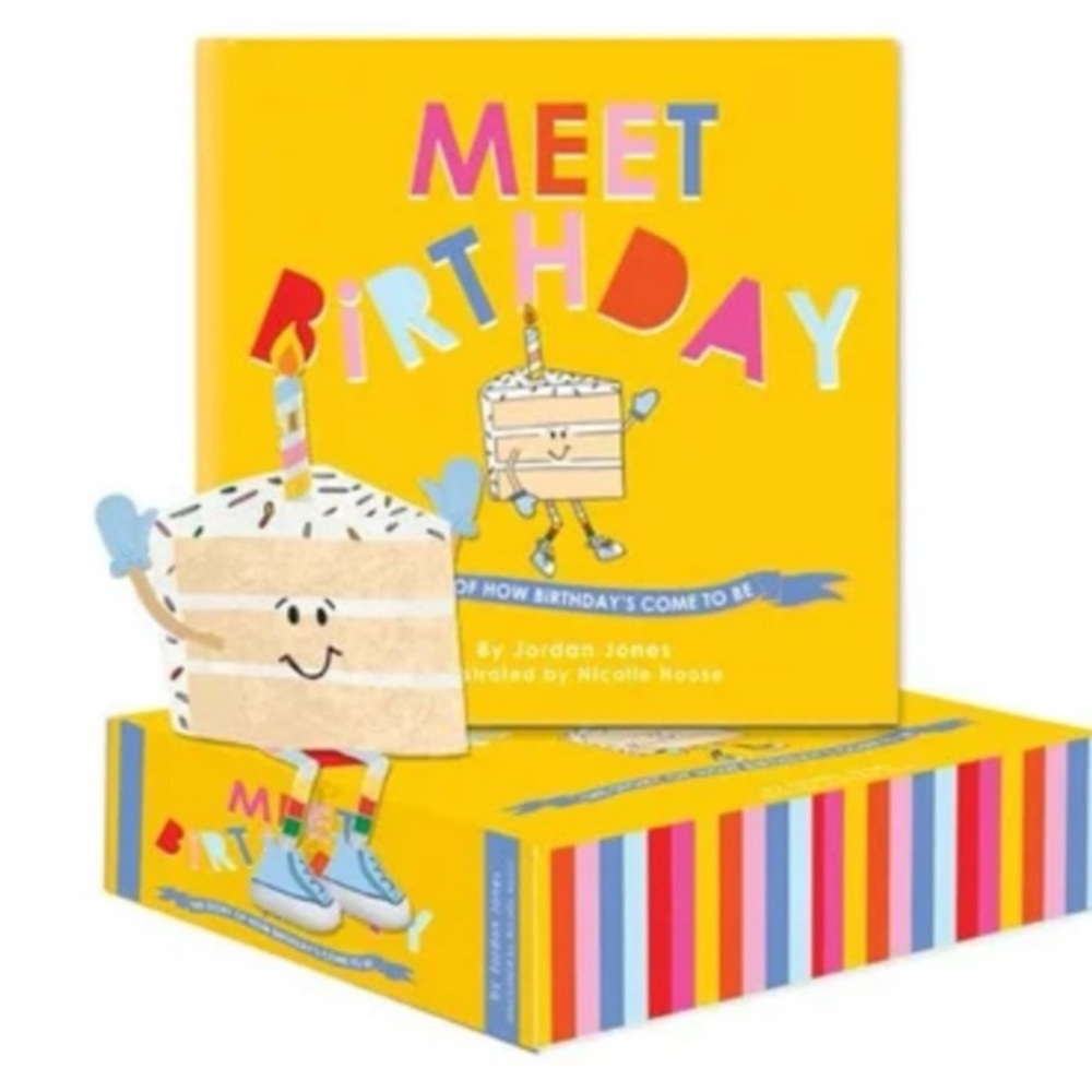 MEET BiRTHDAY: THE STORY of HOW BiRTHDAYS COME to BE by Jordan Jones w/Plush🍰